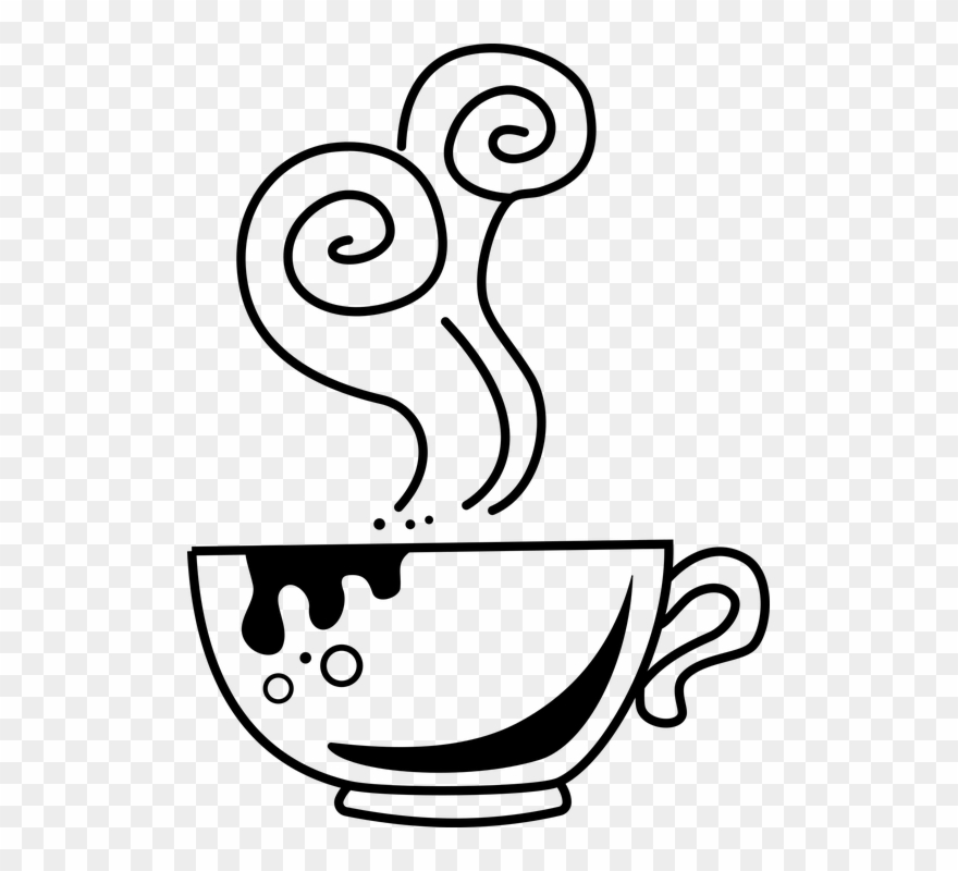 Round Cliparts Doodle 24, Buy Clip Art - Drawn Coffee Cup Png Transparent Png
