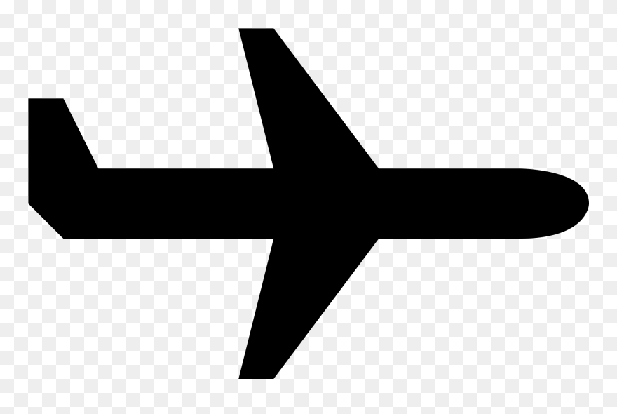 Airplane Svg File Transportation Plane Svg Wikimedia - Airplane Icon Clipart