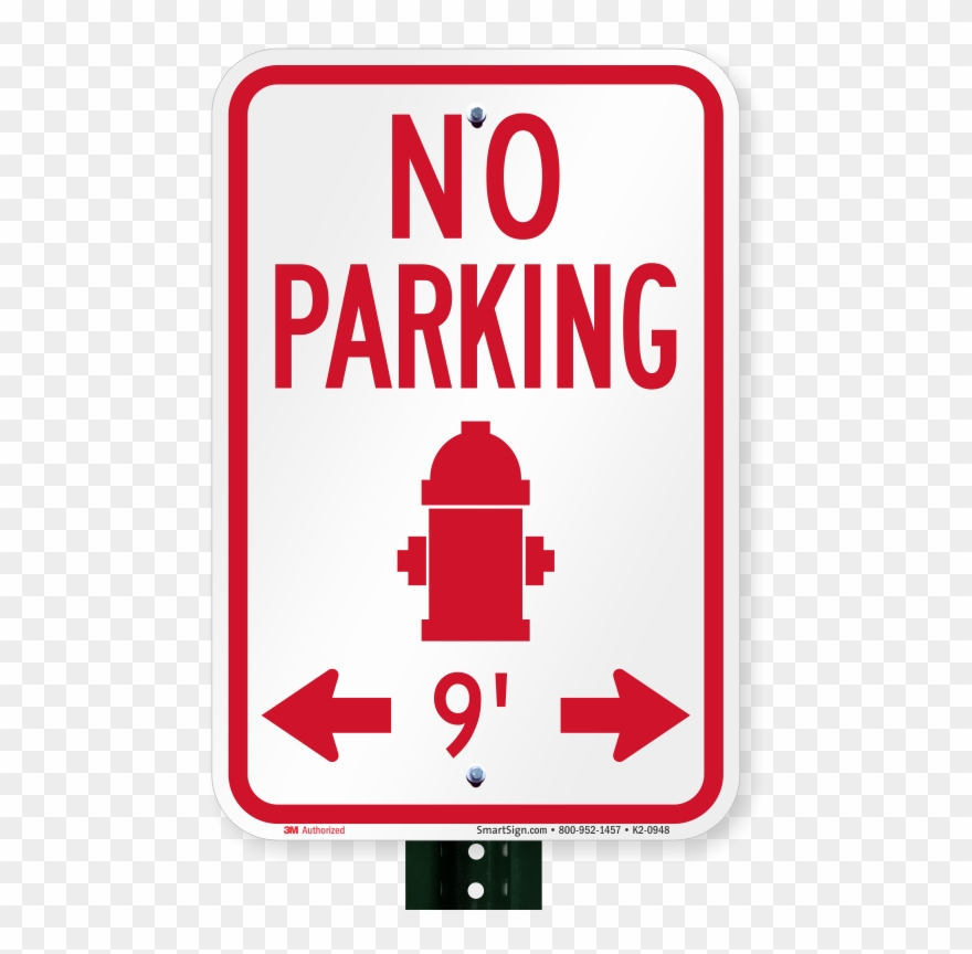 Fire Hydrant Signs Regulations - Bike Parking Signs Clipart