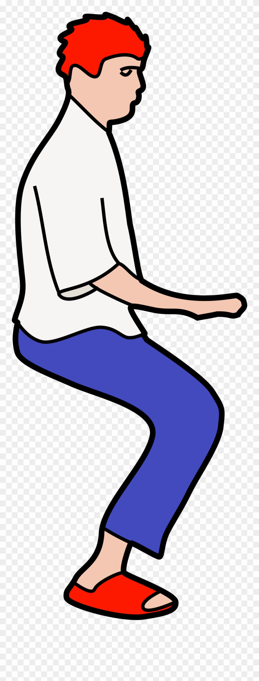 Riding A Motorcycle Clipart