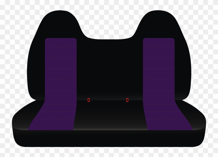 Co 26-52 Black & Purple Cotton, Ford F 150 Bench Molded - Gadget Clipart
