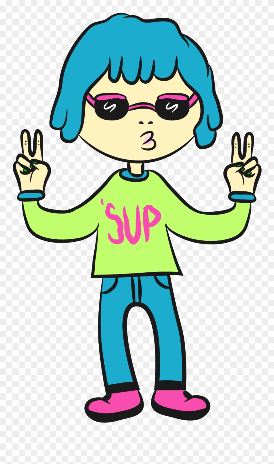 Human Clipart Happy - Gif - Png Download