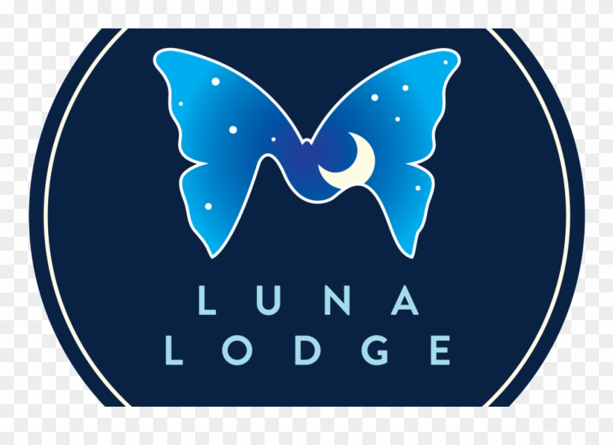 Logo Luna Lodge 02 - Rockabilly Art Clipart