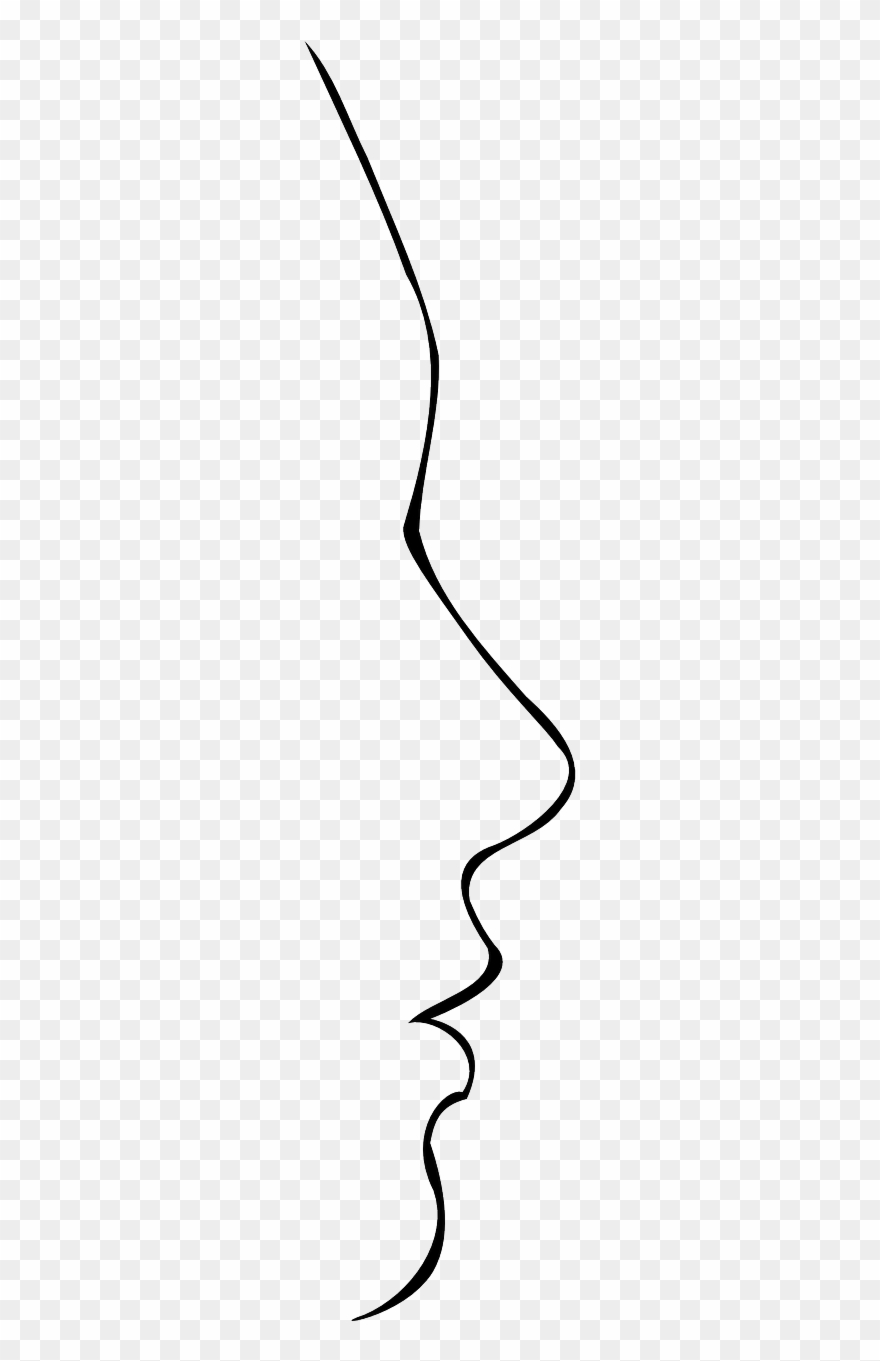 Profile - Face Profile Clipart - Png Download