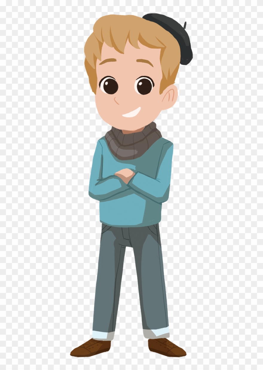 Ana Likes To Help Kids - Cartoon Clipart