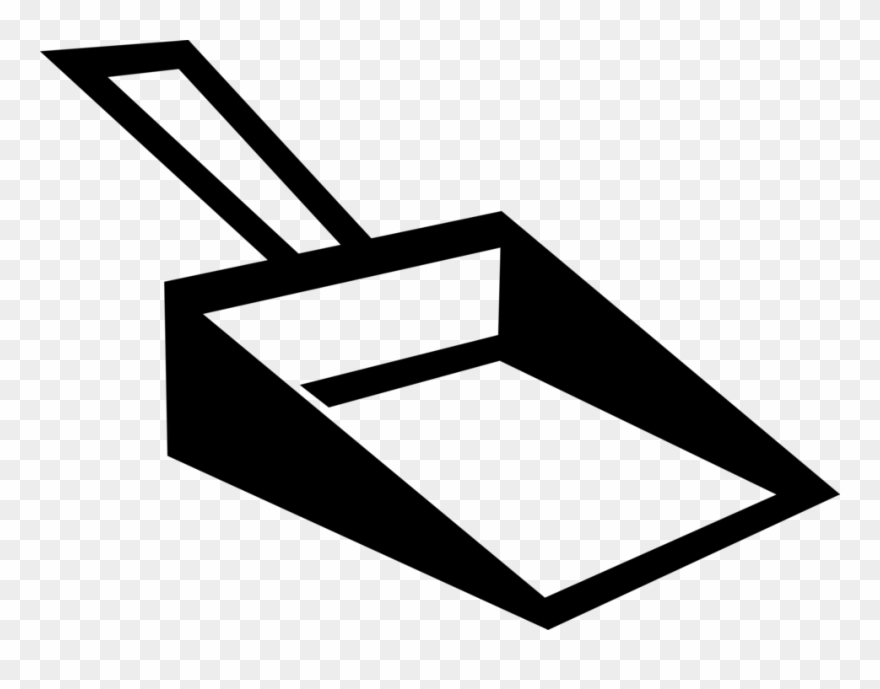 Vector Illustration Of Dustpan Cleaning Utensil For - Dustpan Clipart