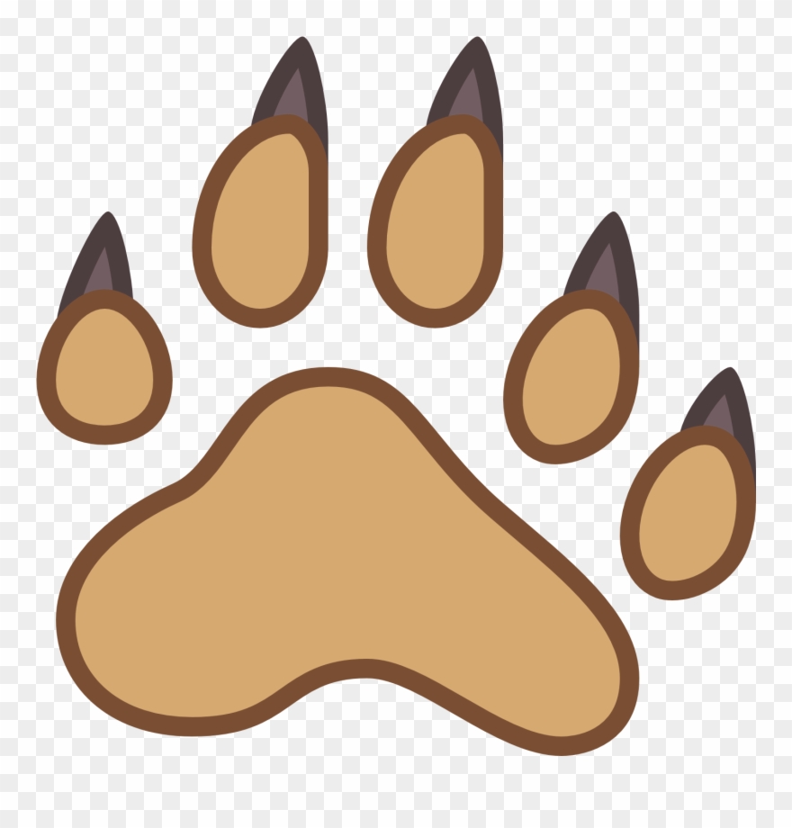 Bear Footprint Group Icon Free Download At - Icon Footprint Bear Clipart
