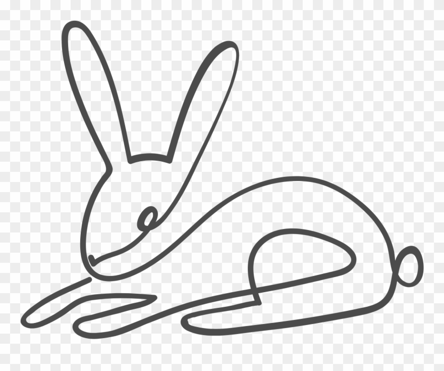 Black Rabbit Doulas - Sketch Clipart