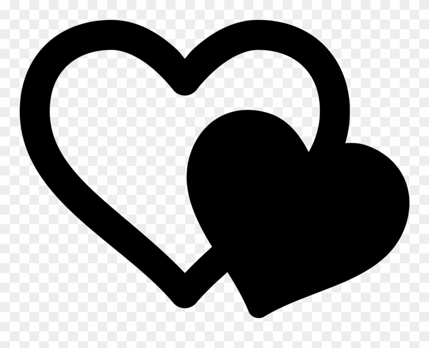 Healthy Heart Icon Transparent Background Stock Vector - Heart Icon Transparent Background Clipart