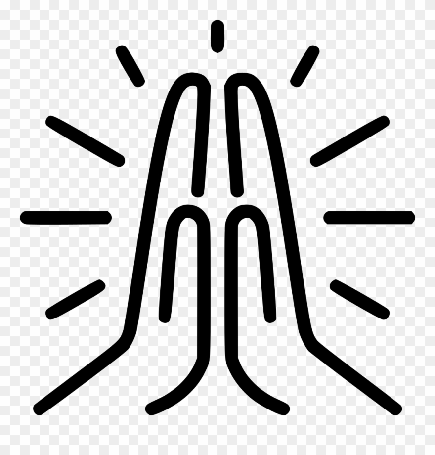 Praying Hands Png Praying Hands Svg Png Icon Free Download - Pray Icon Clipart