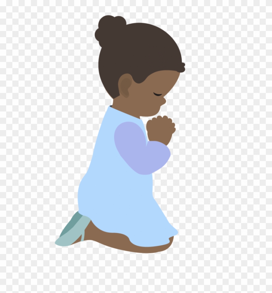 Praying Child Clipart Praying Hands Christian Clip - Child Praying Clipart - Png Download