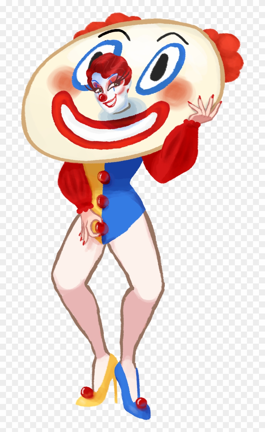 Honk Honk 🤡 - Cartoon Clipart