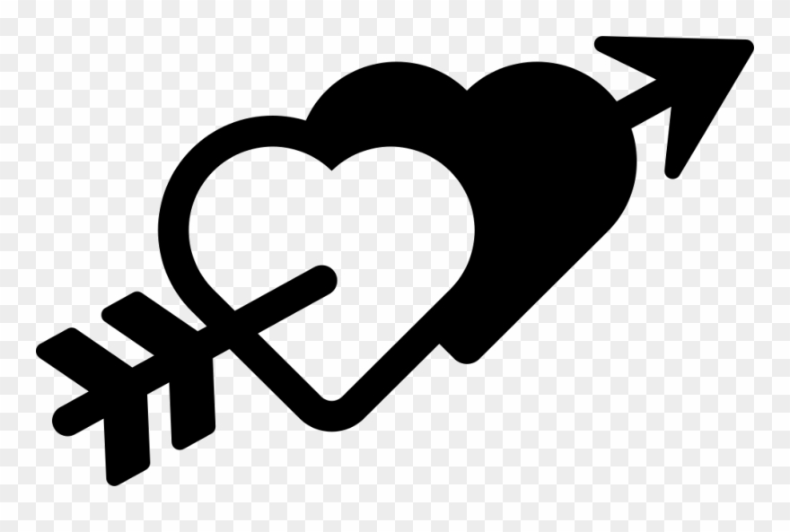 Hearts And Arrow Comments - Icon Clipart