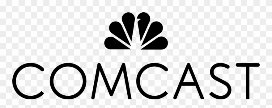 White Comcast Nbc Logo Clipart