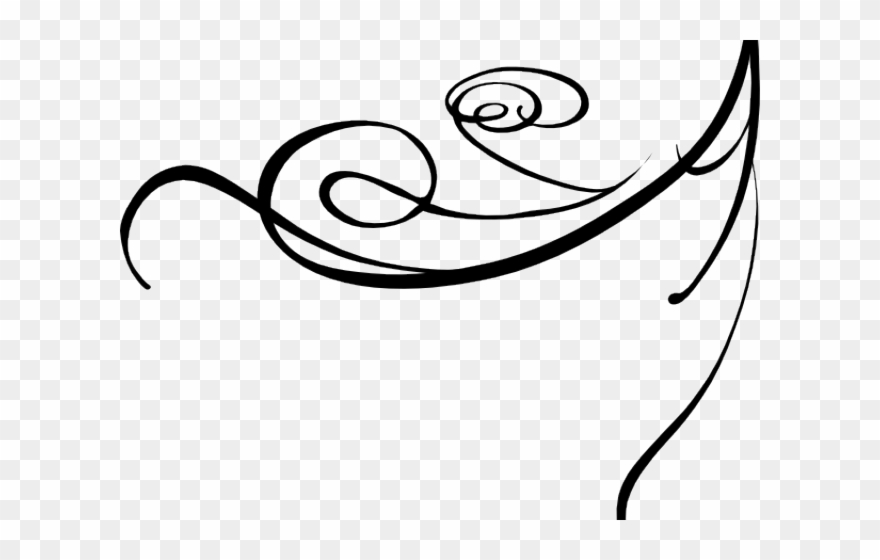 Decorate Clipart Swirl - Swirl Clipart Transparent Background - Png Download