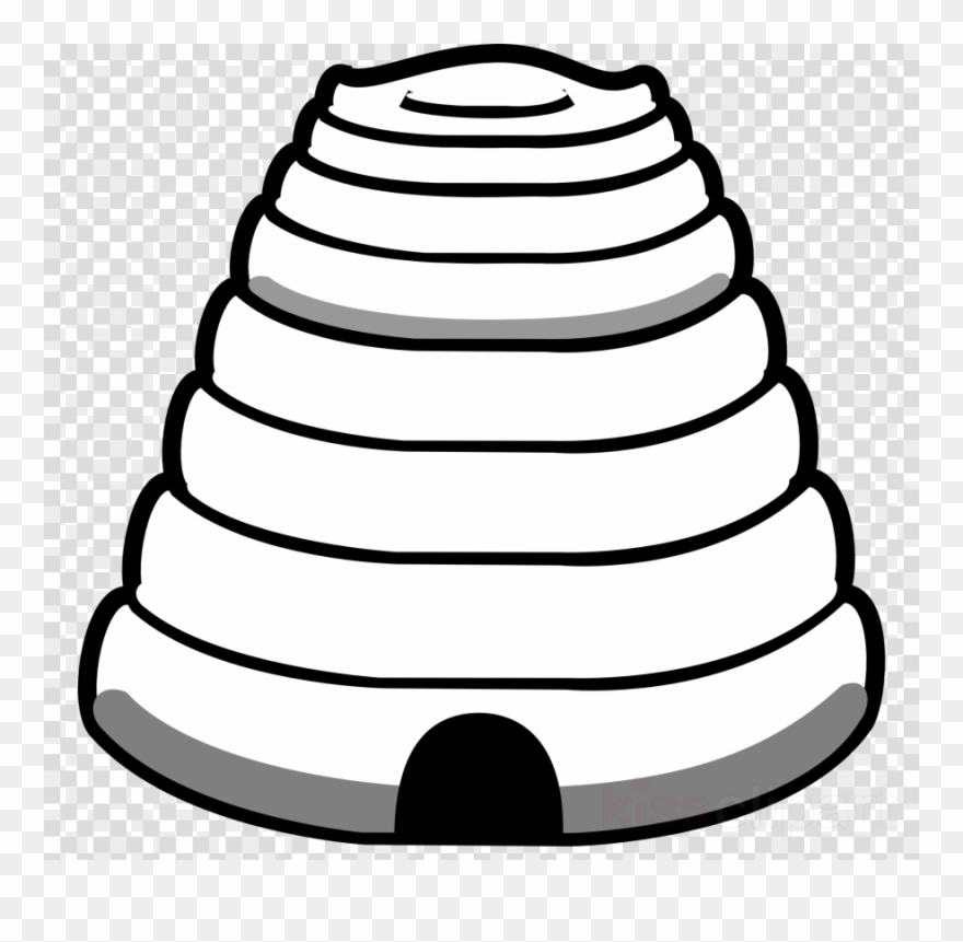 Coloring Book - Bee Hive Coloring Page Clipart