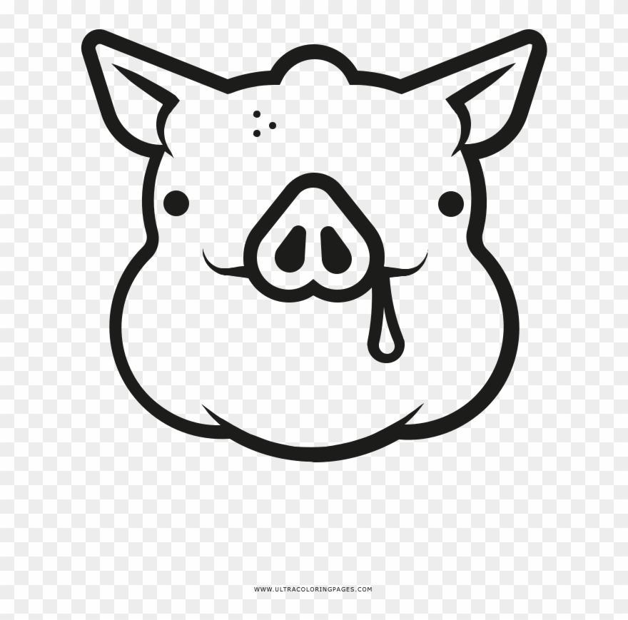 Derp Pig Coloring Page Ultra Coloring Pagesderp Pig - Cerdo Muerto Dibujo Clipart