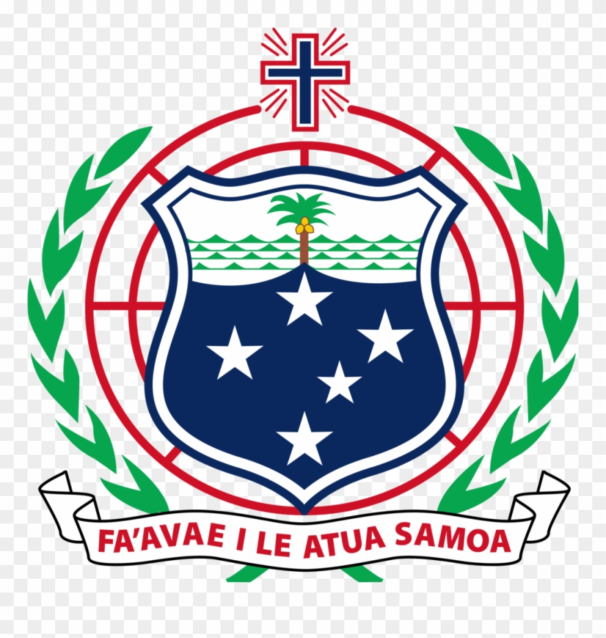 Seal Of Samoa - Samoa Coat Of Arms Clipart