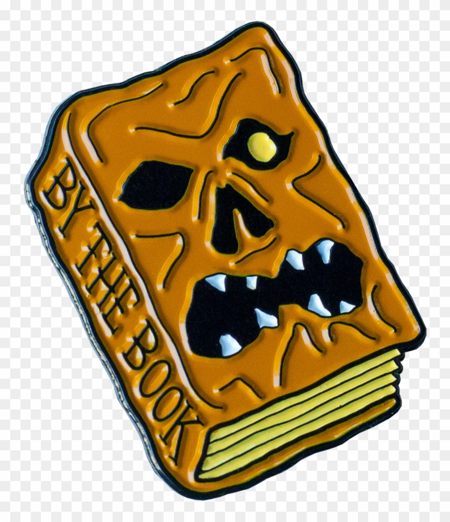 "by The Book" Enamel Pin - Lapel Pin Clipart