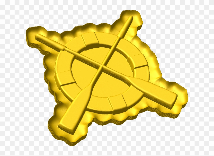 Surfman Badge Style C - Illustration Clipart