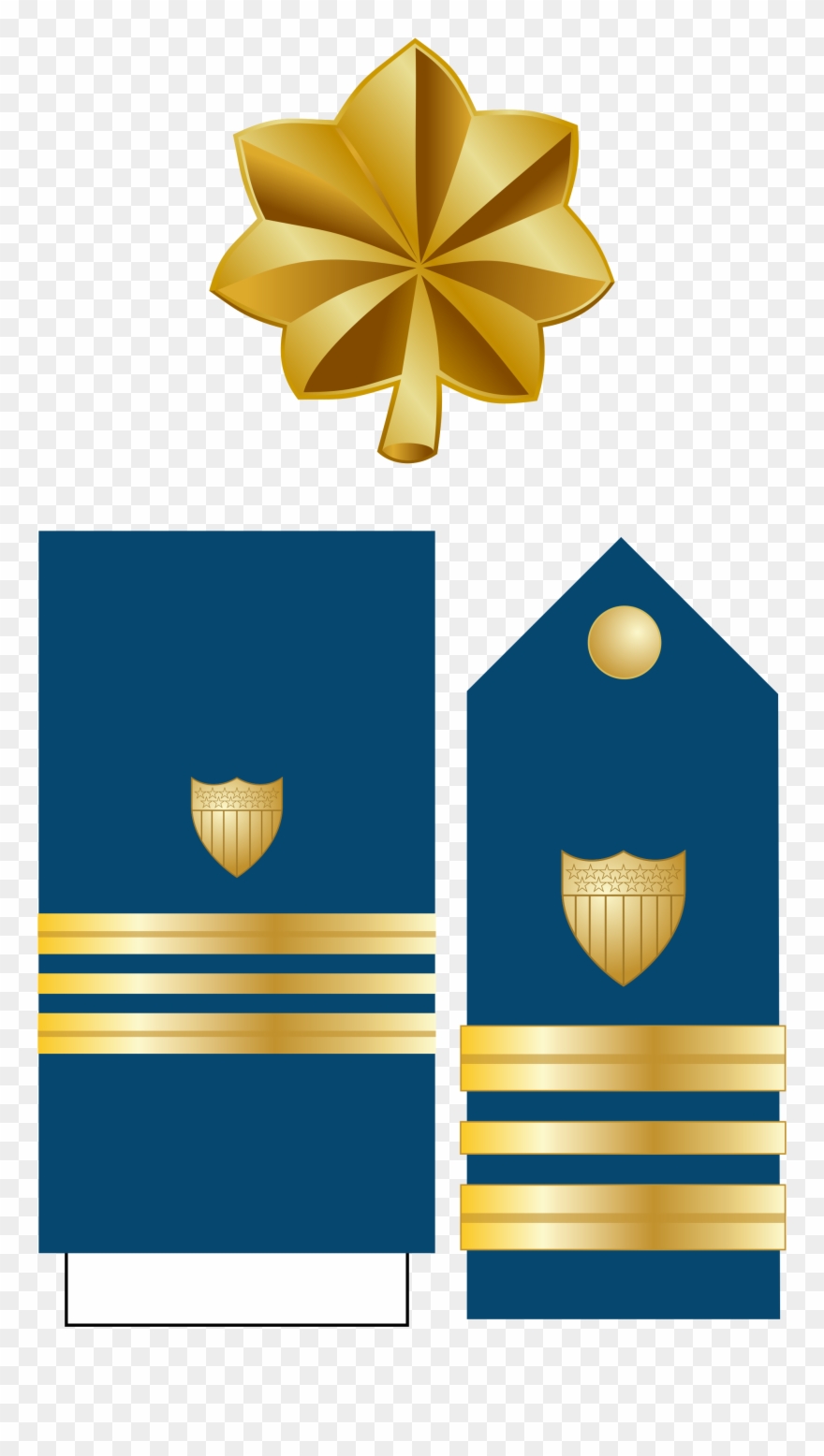 Open - Us Navy Commander Insignia Clipart