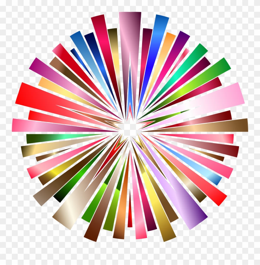 Abstract Star Motif Clipart