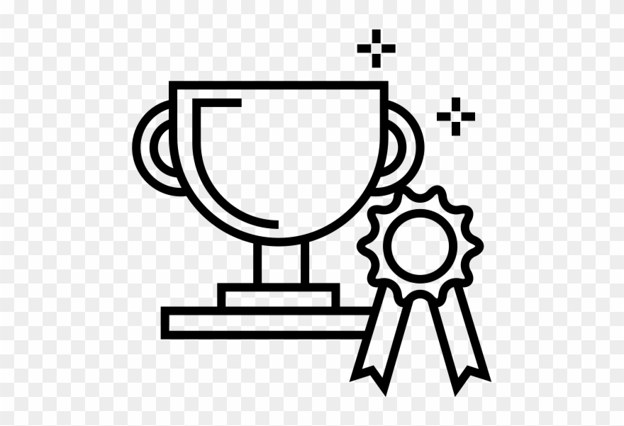 Award - Outline Of Notebook Computer Clipart