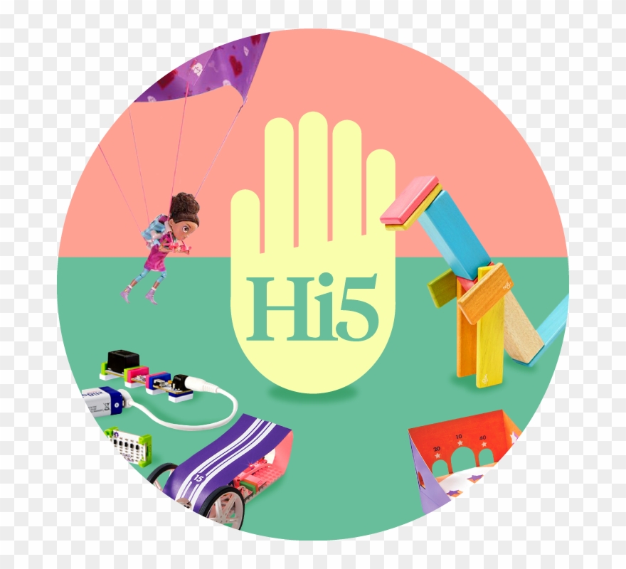 This Week's Hi5 Is Totally Going To The Kids - Graphic Design Clipart