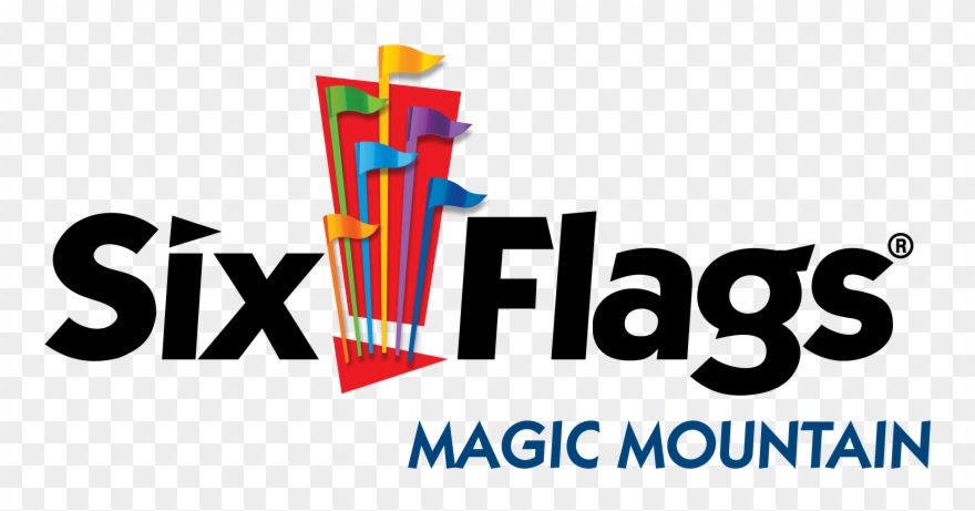 Magic Mountain All Day Ticket - Six Flags St Louis Logo Clipart