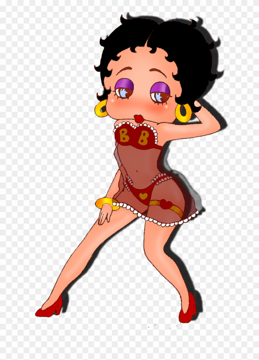 Cute Betty Boop - Modern Betty Boop Clipart