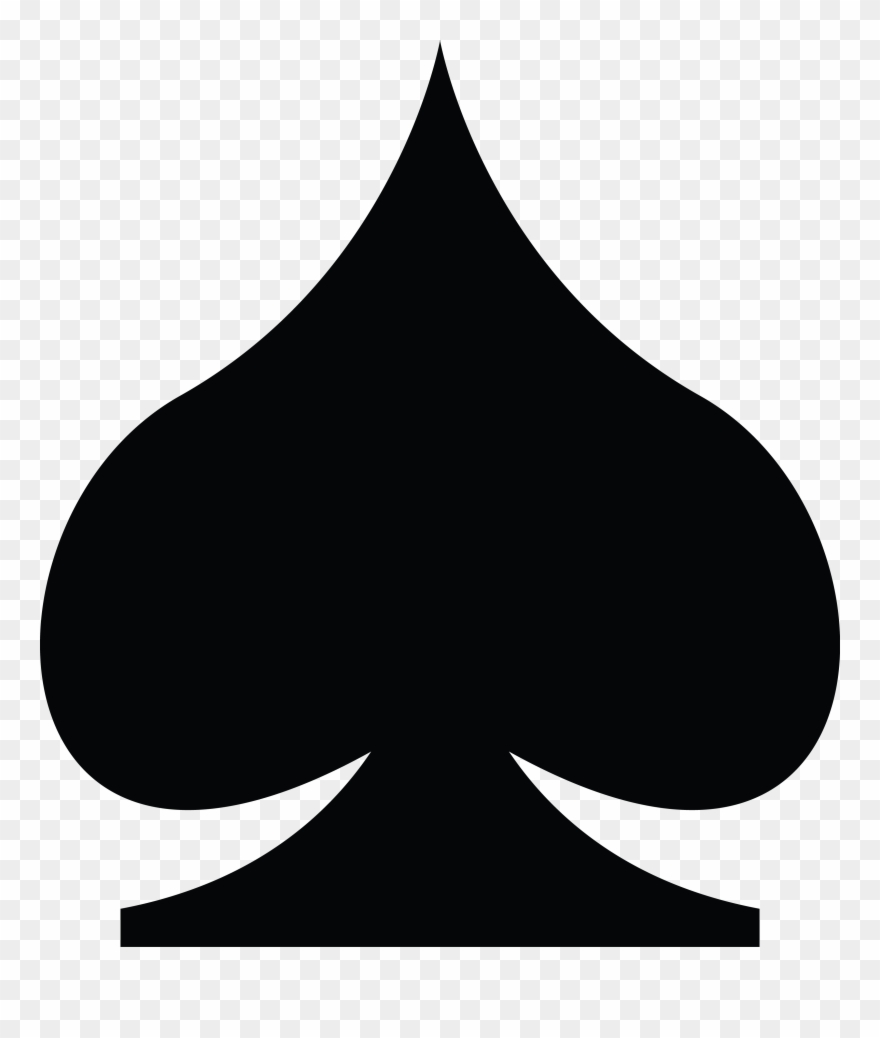 When You Go To Print These They Will Print The Correct - Spade Vector Clipart