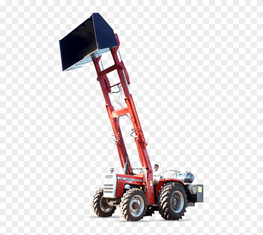 Telescopic Loader - Tractor Clipart