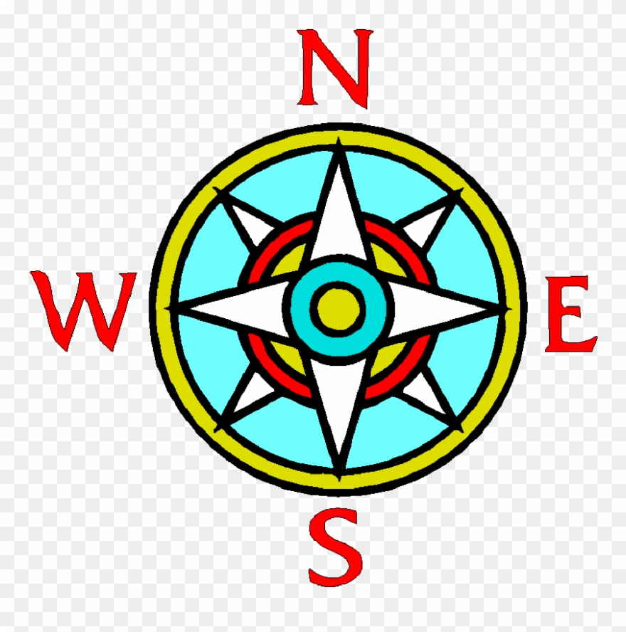 Geography Clipart Compass Map - Algonquian Language Group Virginia - Png Download