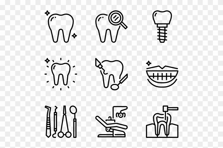 Dental - Design Icons Clipart
