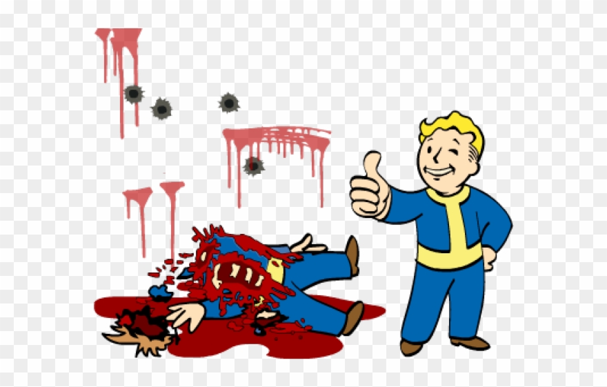 Fallout - Vault Boy Poster Poster Print, Clipart