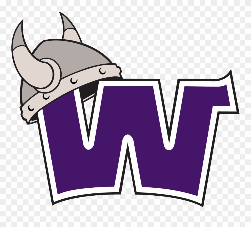 Waldorf University Football Logo Clipart