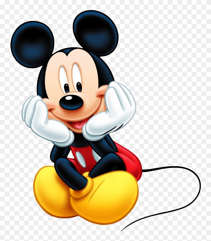 Mickey Mouse Transparent Mickey Mouse Png Transparent - Mickey Mouse & Minnie Mouse Clipart