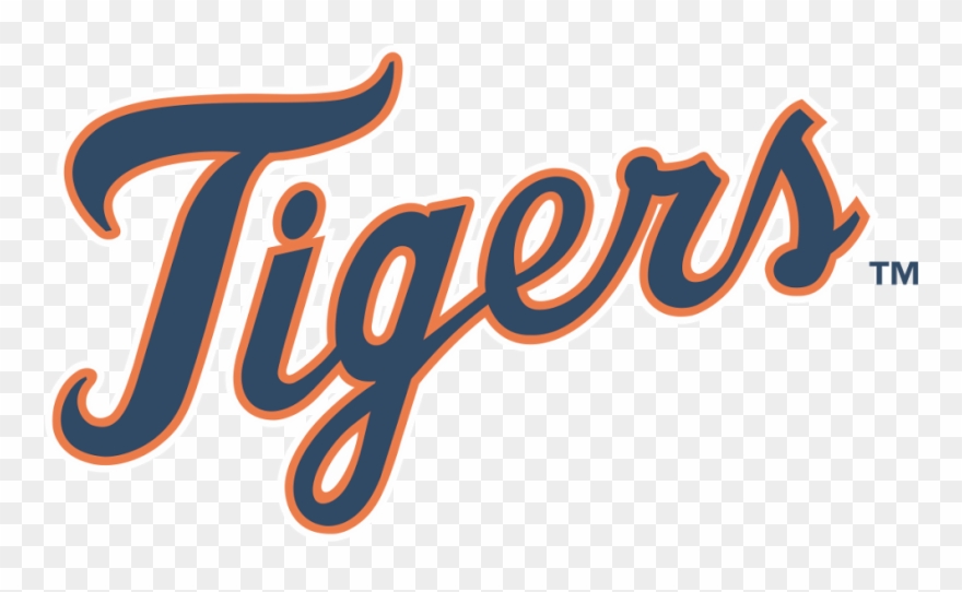 Detroit Tigers Wordmark Logo, Logo, Share - Detroit Tigers Clipart