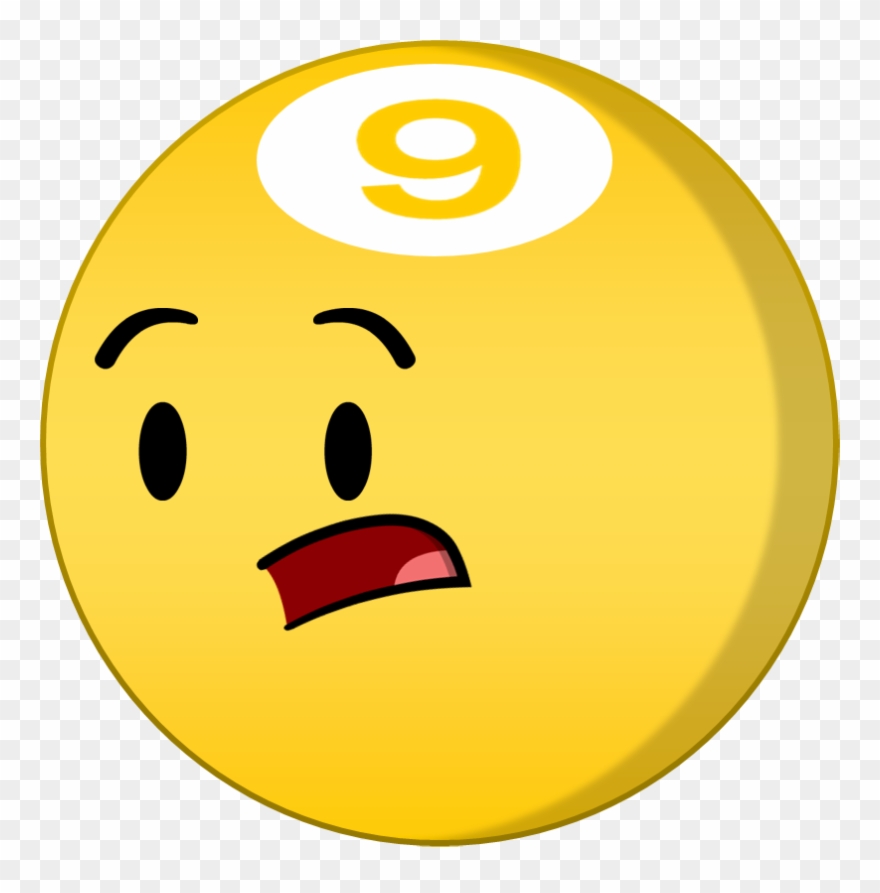 9-ball - Battle For Dream Island 9 Ball Clipart