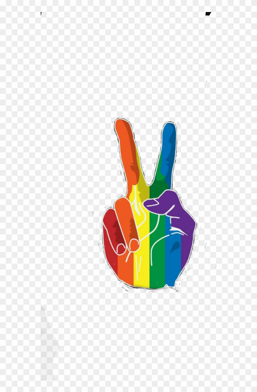 Lgbt Pride Tumblr Hand Png Pride Tumblr - Illustration Clipart