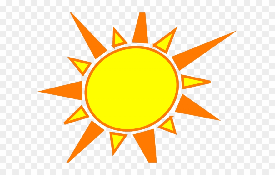 Inspirational Clipart Sunlight - Yellow And Orange Sun - Png Download