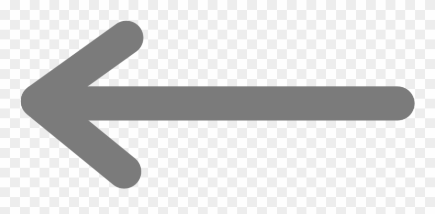 Small - Left Arrow Transparent Background Clipart