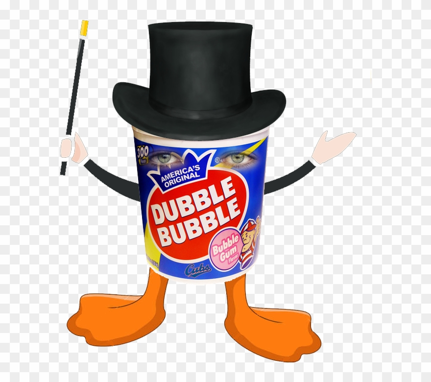 "i'm Envisioning The Gum Bucket As The Body Complete - Dubble Bubble Gum Clipart
