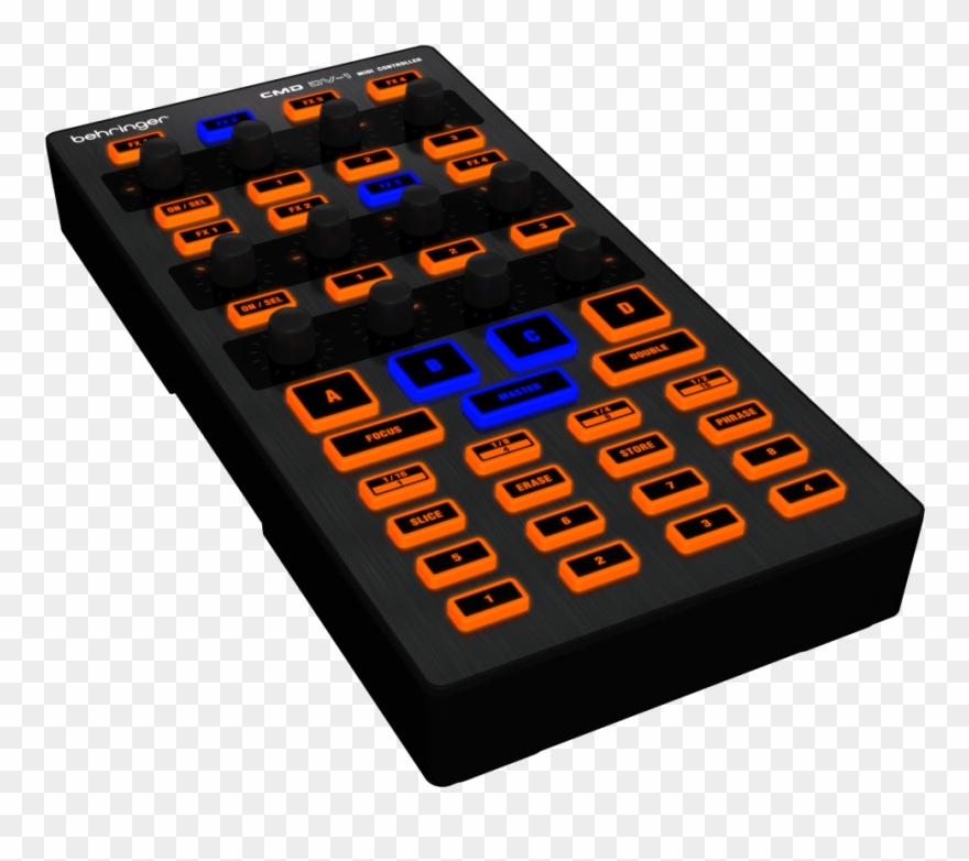Behringer Cmd Dv 1 Dj Controller Dvs Based Midi Module - Behringer Cmd Dv-1 Dj Controller Clipart