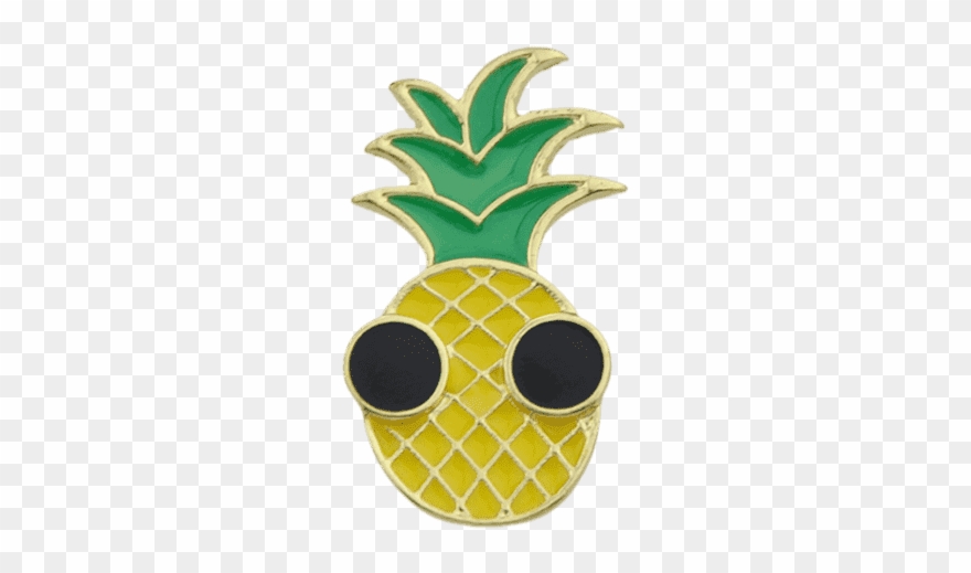 Cheap Women Brooches Funny Fruit Pineapple Brooch Clipart