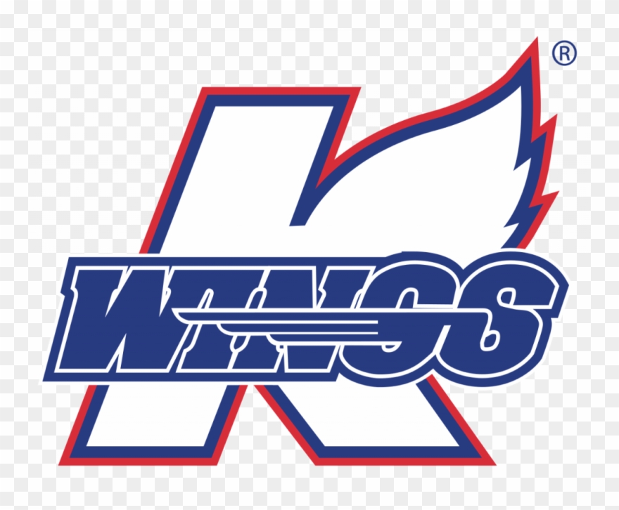 Allegan Area Chamber Commerce - Kalamazoo Wings Hockey Logo Clipart