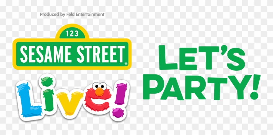 Find A Show Near You - Sesame Street Let's Party Clipart