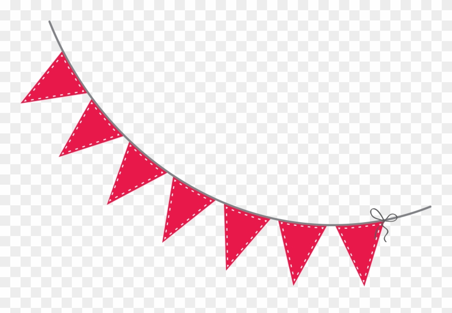 Tmp Lets Party Flag1 - Thank You Que Se Mueva Clipart