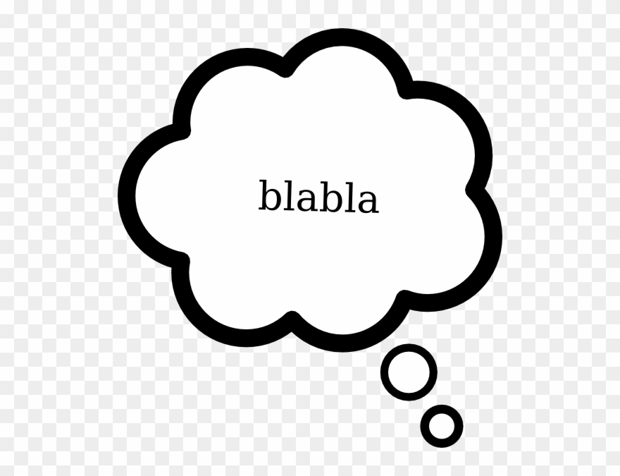 Thought Bubble Clipart - Png Download