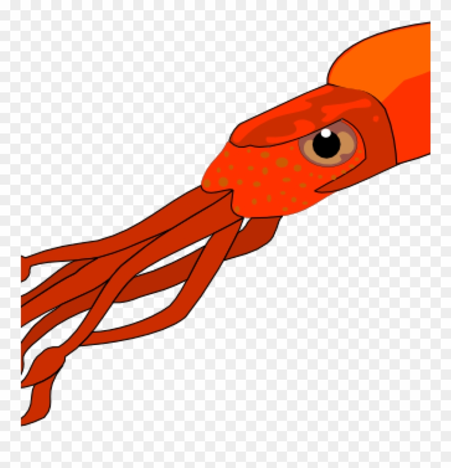 Cupcake Cartoon Drawing 57 Squid Squid Clipart Free - Peace Love Squid Throw Blanket - Png Download